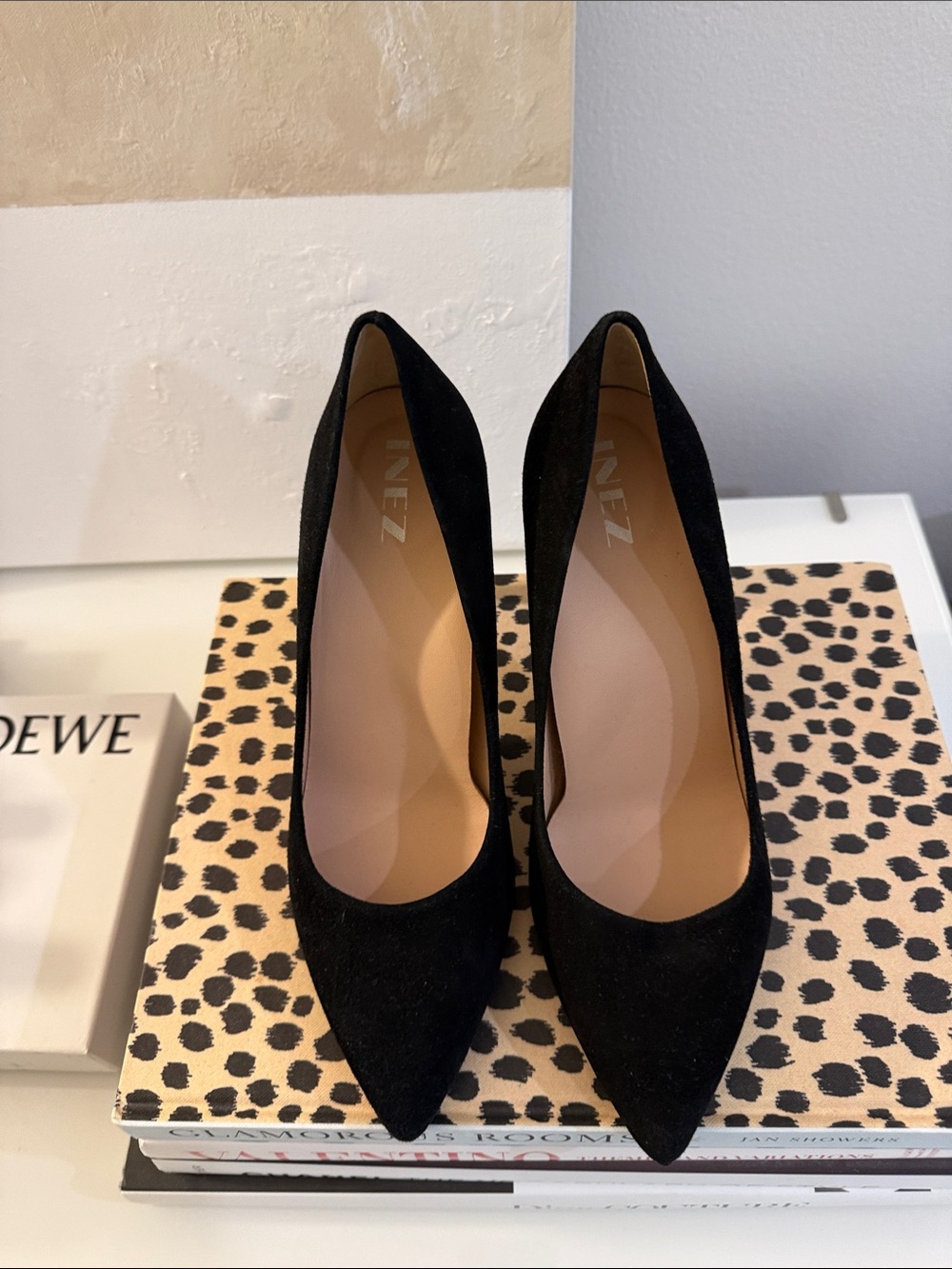 Pointed Toe Black Women's Heels